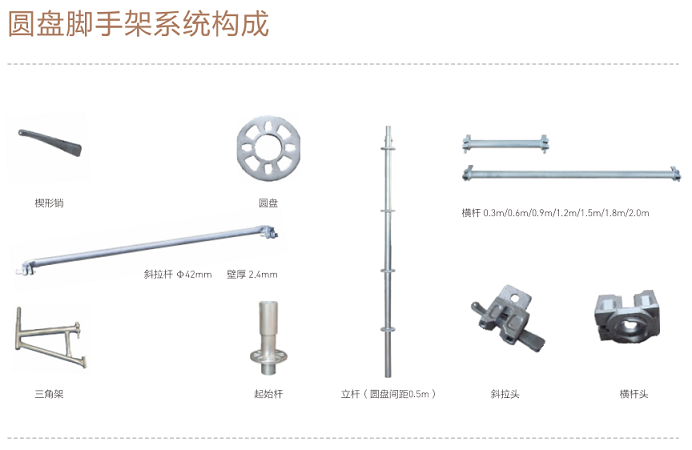 承插型盤扣式腳手架元拓集團